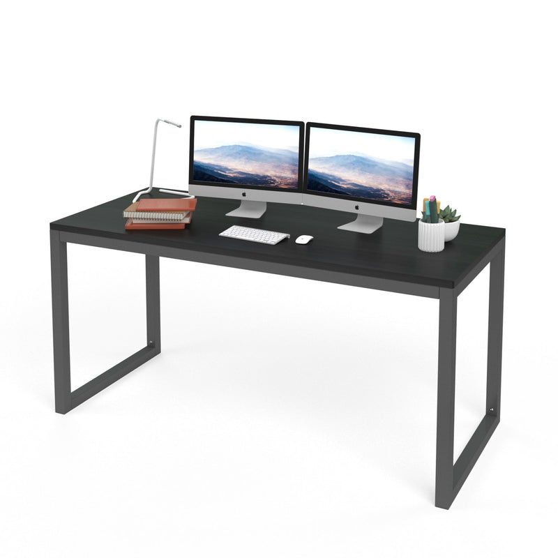 Computer Desk, Modern Writing Gaming Desk for Home Office, Small Wood Table Top Workstation